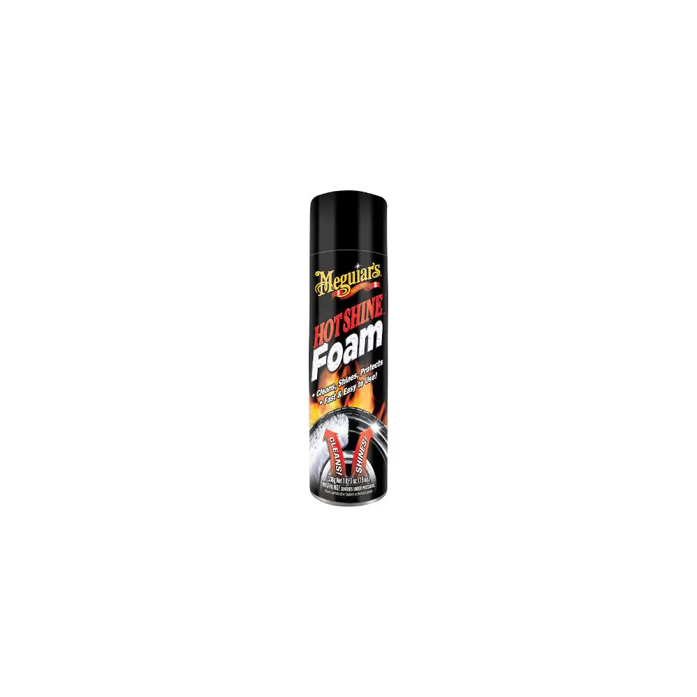 Hot Shine Tire Foam - 19 Oz. Aerosol Can - MEGG13919